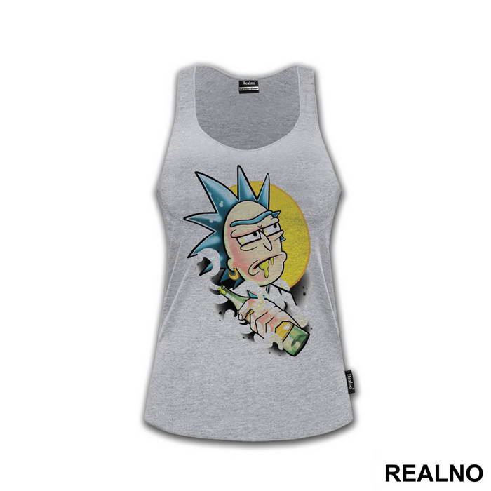 Drinking At Sunset - Rick And Morty