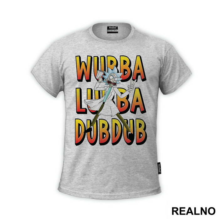 Wubba Lubba Dub Dub With The Portal Gun - Rick And Morty