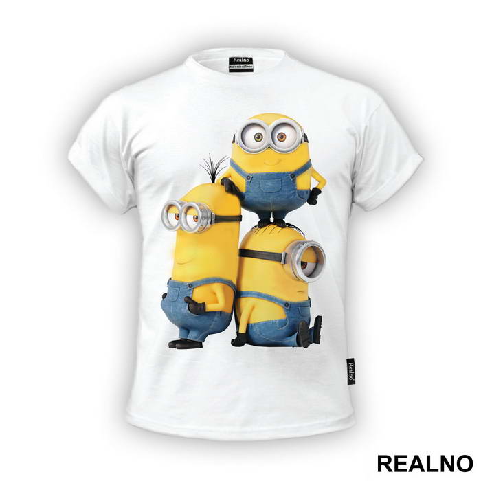Heroes: Bob, Stuart And Kevin - Minions - Majica