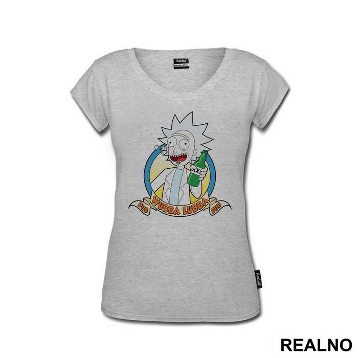 Drunk Rick Wubba Lubba - Rick And Morty