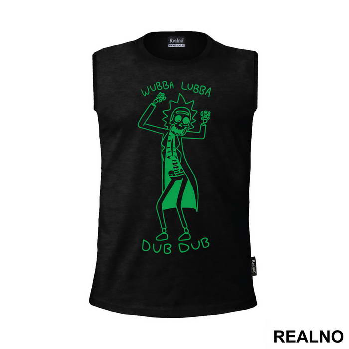 Skeleton Rick Dancing - Rick And Morty