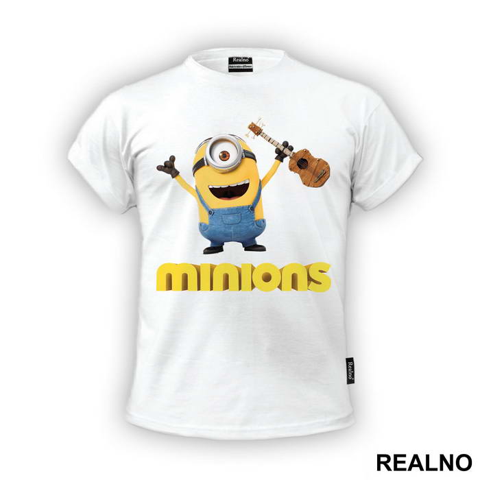 Stuart And Guitar - Minions - Majica