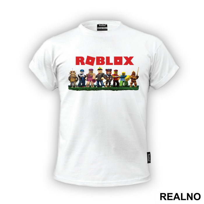 Group On The Grass - Roblox