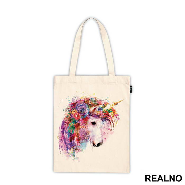 Flower In The Hair - Unicorn - Jednorog - Majica