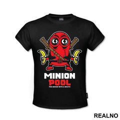 Deadpool Holding Bananas - Minions
