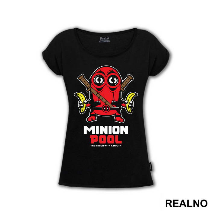Deadpool Holding Bananas - Minions