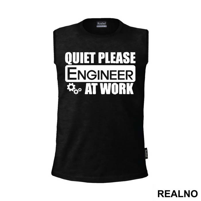 Quiet Please At Work - Engineer