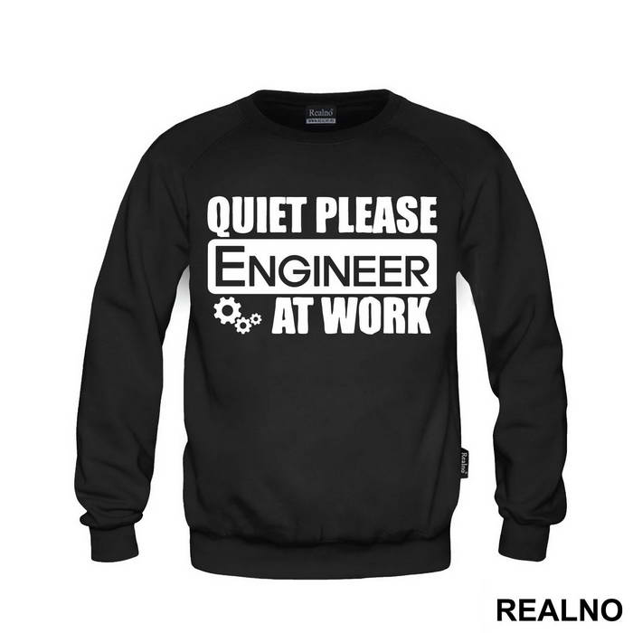 Quiet Please At Work - Engineer