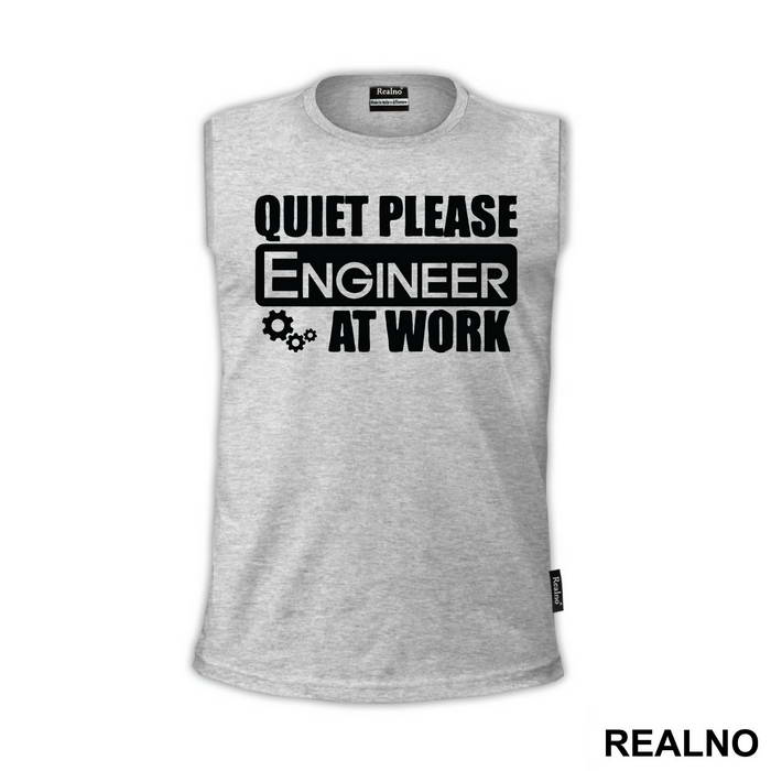 Quiet Please At Work - Engineer
