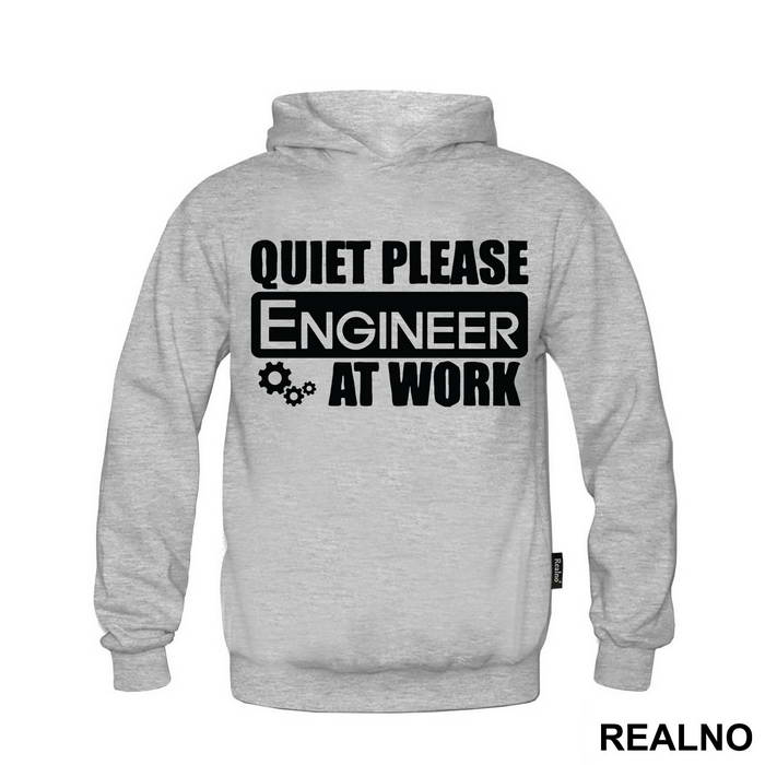 Quiet Please At Work - Engineer