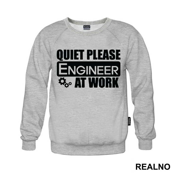 Quiet Please At Work - Engineer