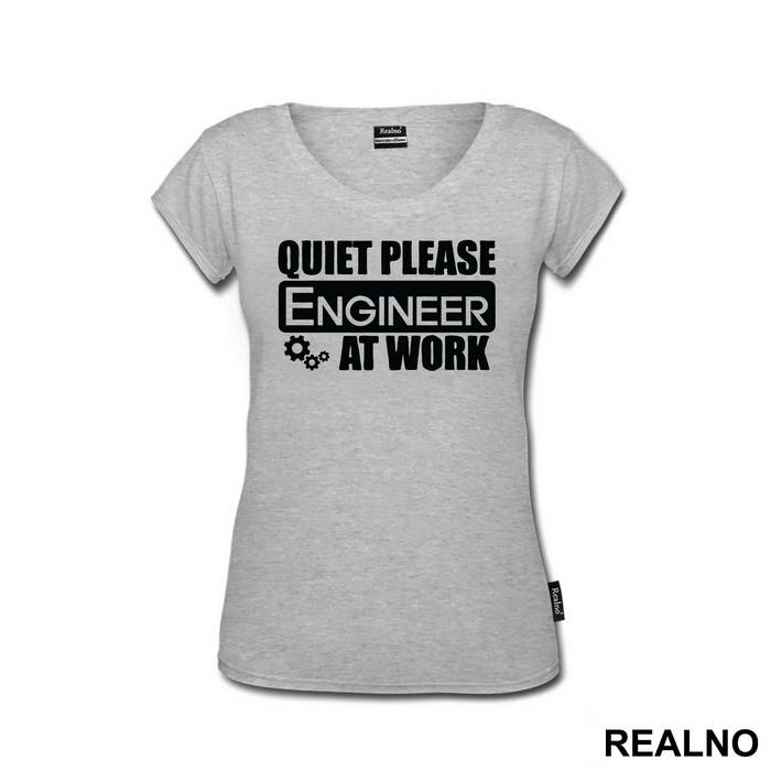 Quiet Please At Work - Engineer