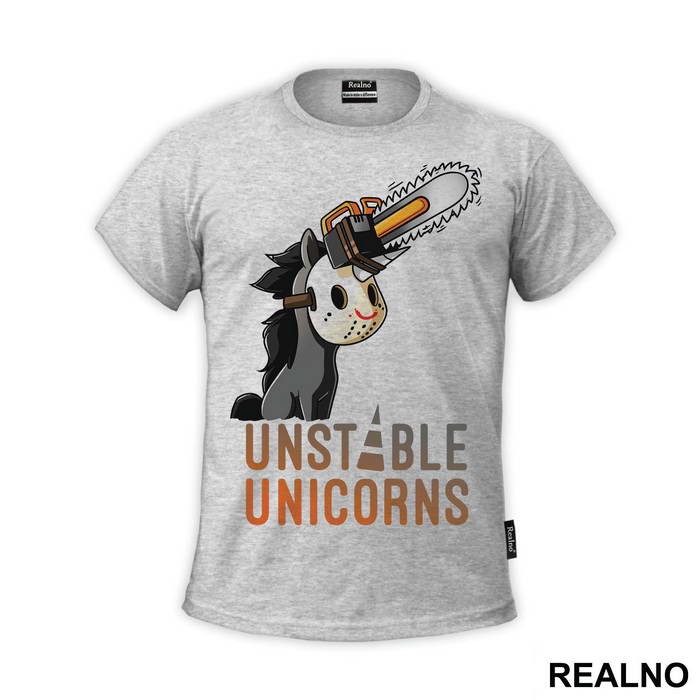 Chainsaw Head - Unicorn - Jednorog - Majica