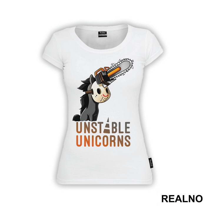 Chainsaw Head - Unicorn - Jednorog - Majica