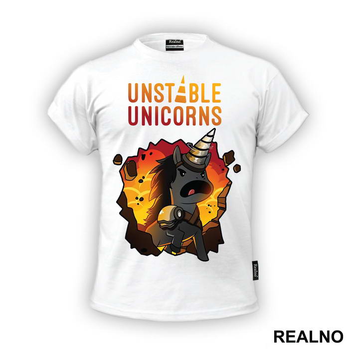 Breaking Through - Unicorn - Jednorog - Majica