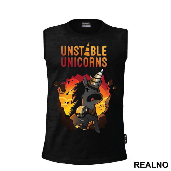 Breaking Through - Unicorn - Jednorog - Majica