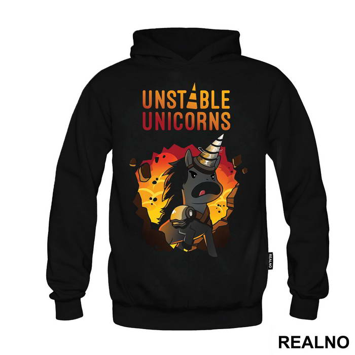 Breaking Through - Unicorn - Jednorog - Majica
