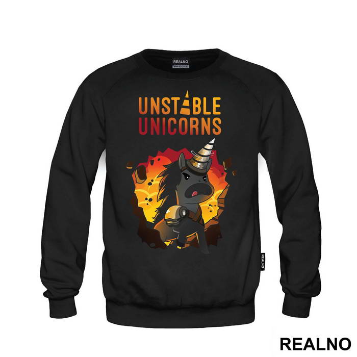 Breaking Through - Unicorn - Jednorog - Majica