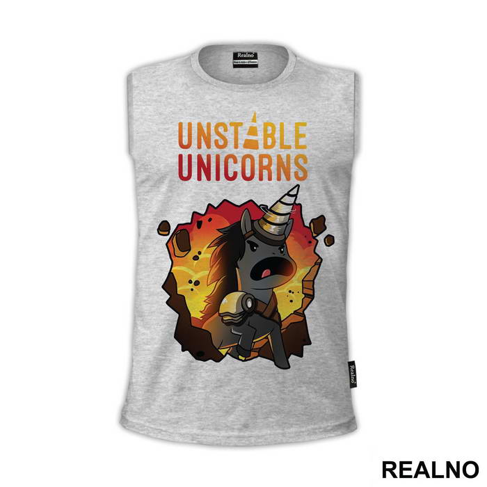 Breaking Through - Unicorn - Jednorog - Majica