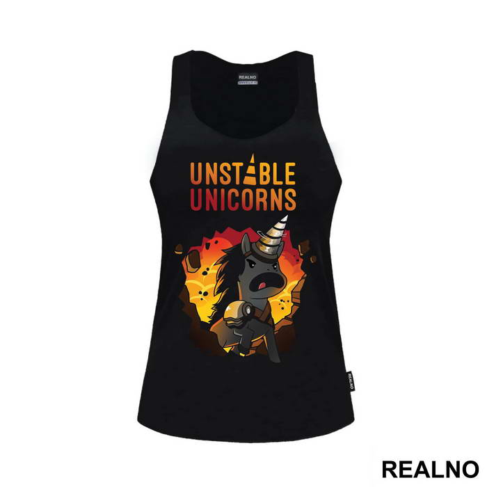 Breaking Through - Unicorn - Jednorog - Majica