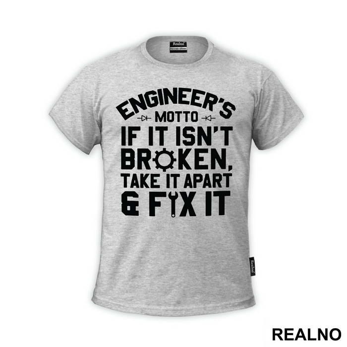If It Isn't Broken Take It Apart And Fix It - Engineer