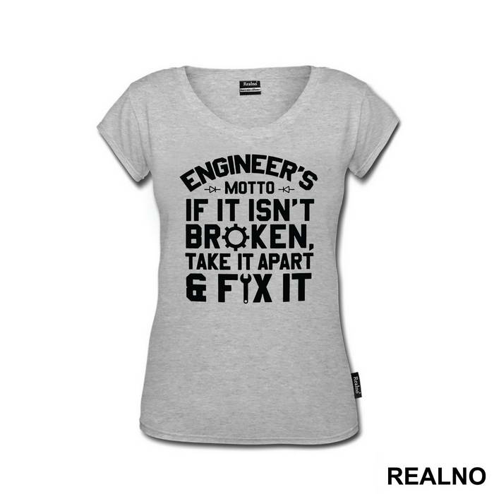 If It Isn't Broken Take It Apart And Fix It - Engineer