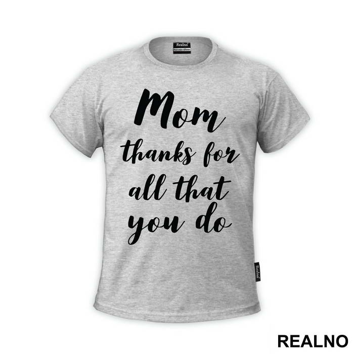 Mom Thanks For All That You Do - Mama i Tata - Ljubav