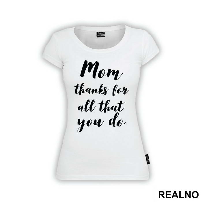 Mom Thanks For All That You Do - Mama i Tata - Ljubav