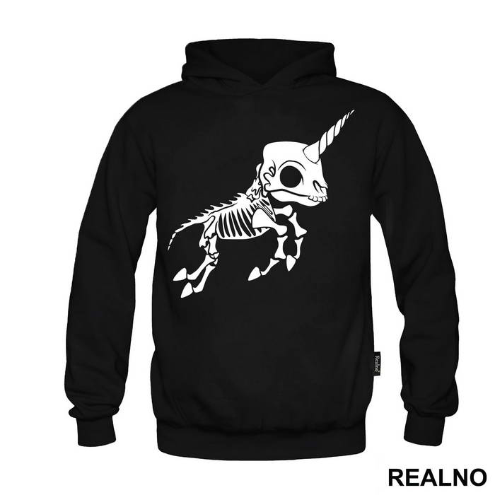 Baby Unicorn Skeleton - Jednorog - Majica