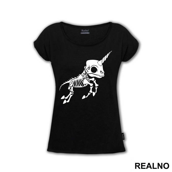 Baby Unicorn Skeleton - Jednorog - Majica
