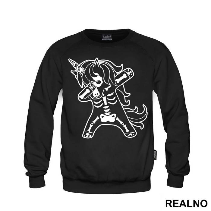 Dabbing Unicorn X-Ray - Jednorog - Majica