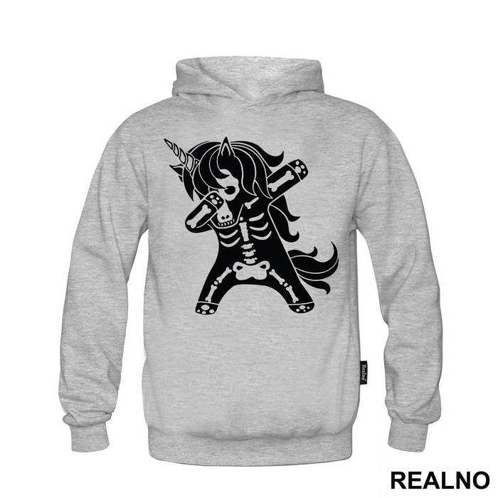 Dabbing Unicorn X-Ray - Jednorog - Majica