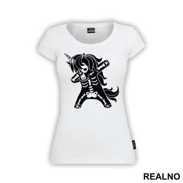 Dabbing Unicorn X-Ray - Jednorog - Majica