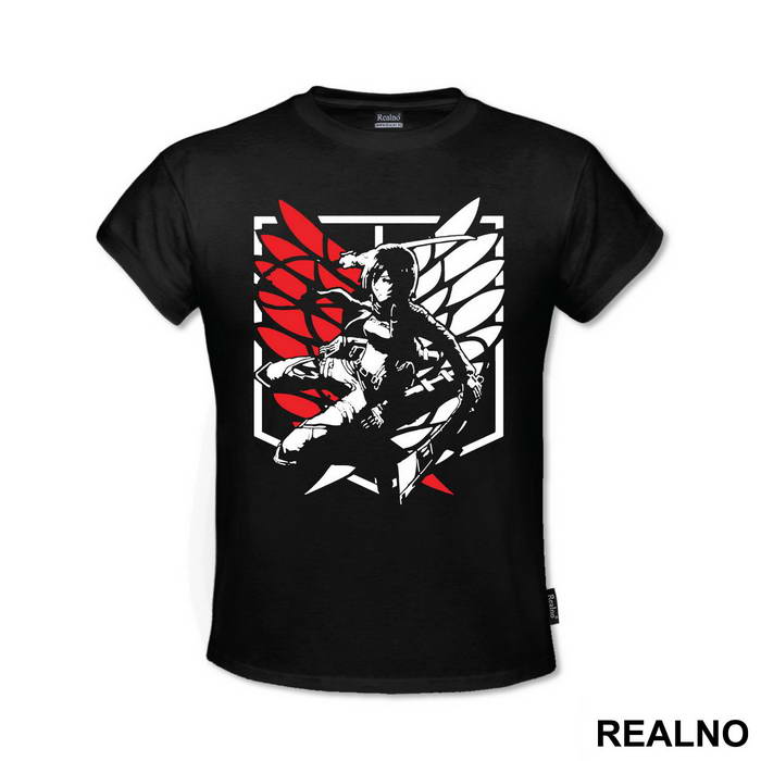Mikasa Scout Logo - Attack On Titan