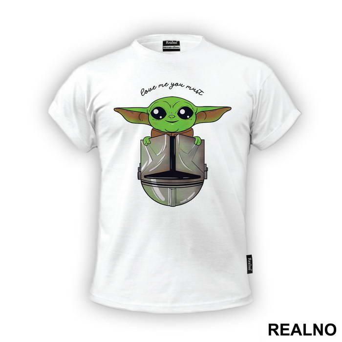 Love Me You Must Helmet - Yoda - Star Wars