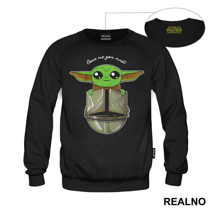 Love Me You Must Helmet - Yoda - Star Wars