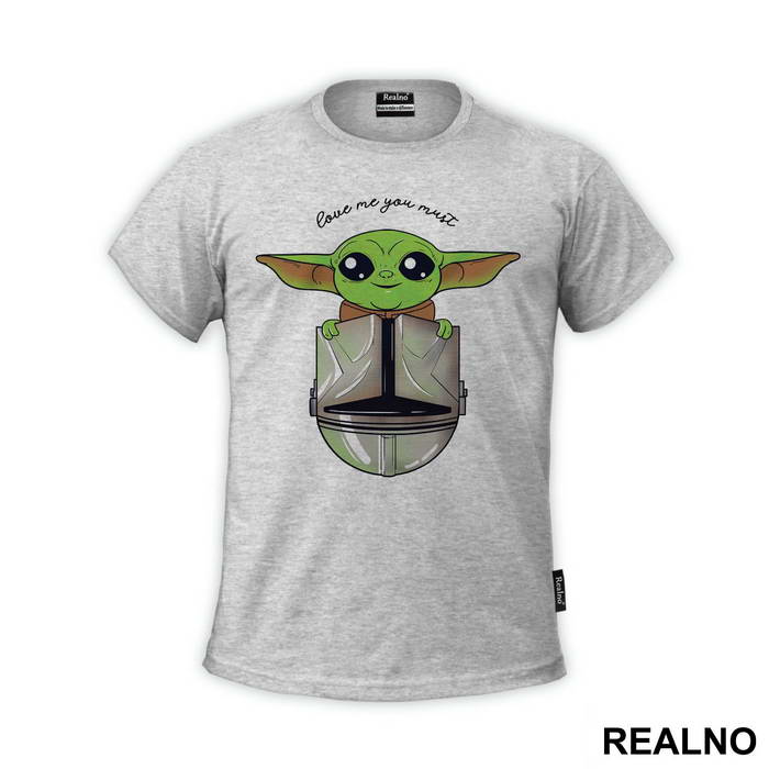 Love Me You Must Helmet - Yoda - Star Wars