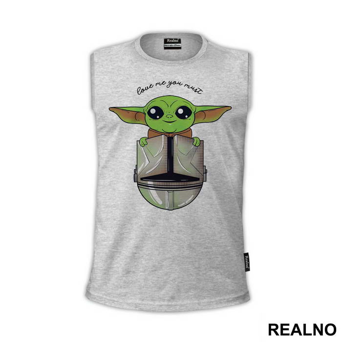 Love Me You Must Helmet - Yoda - Star Wars
