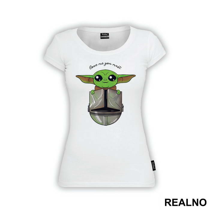 Love Me You Must Helmet - Yoda - Star Wars