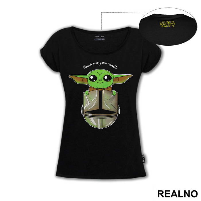Love Me You Must Helmet - Yoda - Star Wars