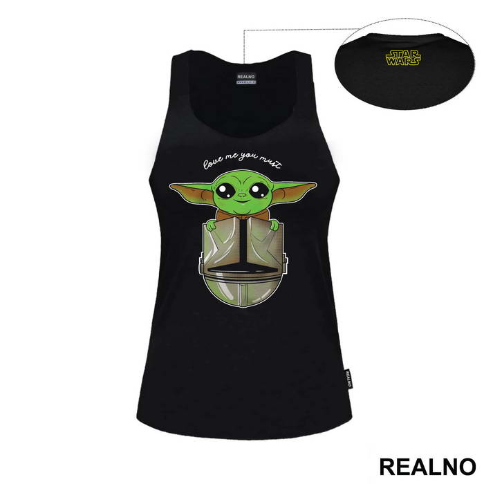 Love Me You Must Helmet - Yoda - Star Wars