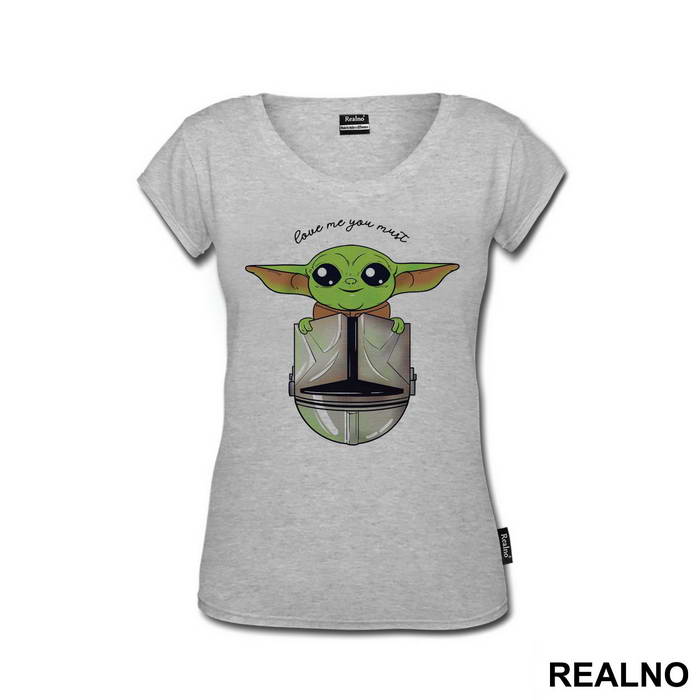 Love Me You Must Helmet - Yoda - Star Wars