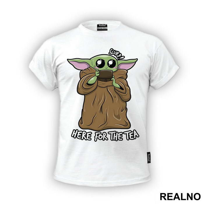 Here For The Tea - Yoda - Star Wars