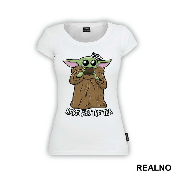 Here For The Tea - Yoda - Star Wars