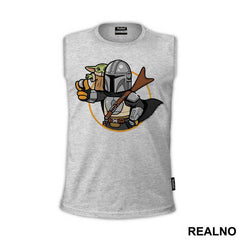 Baby Yoda And Boba Fett - Yoda - Star Wars