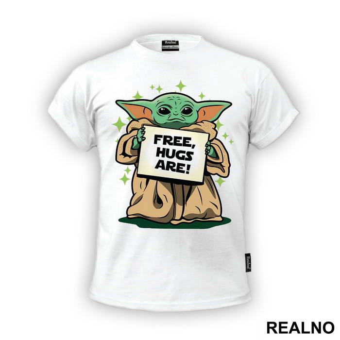 Free Hugs Are - Yoda - Star Wars