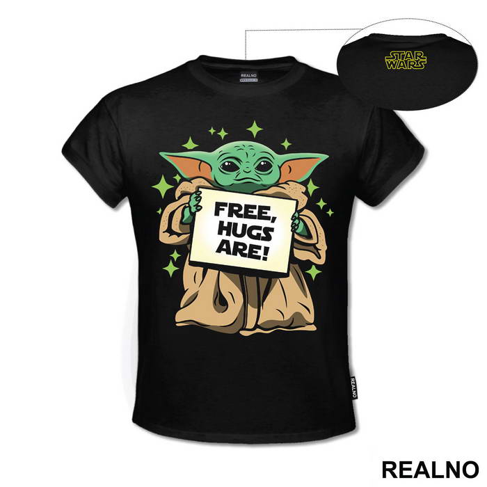 Free Hugs Are - Yoda - Star Wars