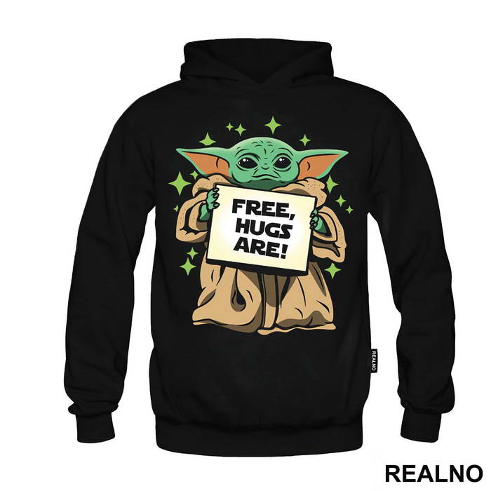 Free Hugs Are - Yoda - Star Wars