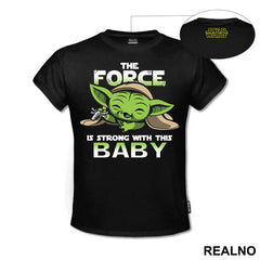 The Force Is Strong With This Baby - Yoda - Star Wars