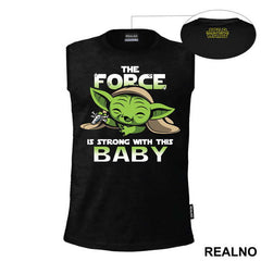 The Force Is Strong With This Baby - Yoda - Star Wars